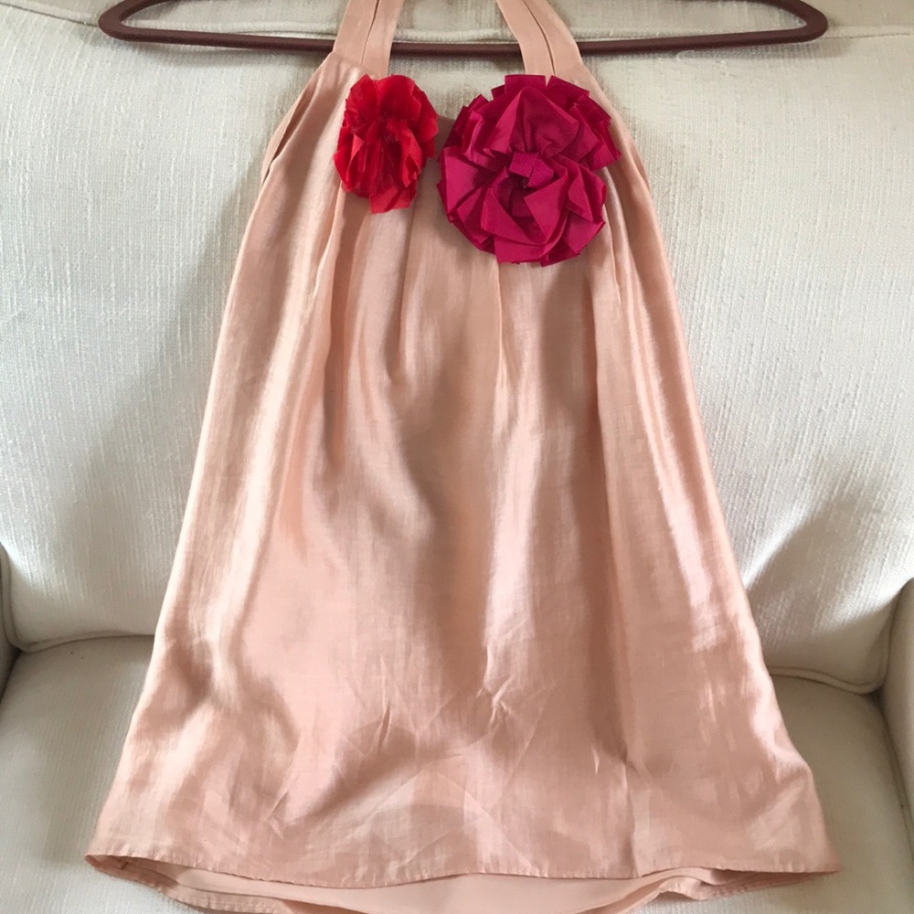 Silky lined Embellished Halter top